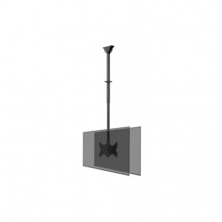 NEOMOUNTS BACK-TO-BACK SCREEN CEILING MOUNT (HEIGHT: 106-156 CM) BLACK