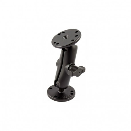 RAM MOUNTS B-KOKO MEDIUM KIINNITYSVARSI + 2X B-KOKO 1.0" KUULA PYÖREÄ 2.5" ALUSTA