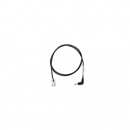 EPOS SENNHEISER AUDIO CABLE FOR DECT HEADSETS TO CONNECT WITH DESK PHONES WITH A RJ45-2.5MM JACK_