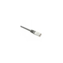 BLACKBOX CAT6A S/FTP PATCH CABLE - GRAY, 1M