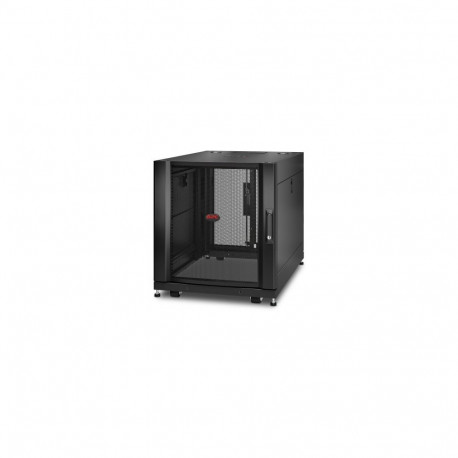 APC NETSHELTER SX 12U SERVER RACK ENCLOSURE 600MM X 900MM W/ SIDES BLACK