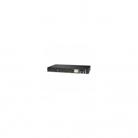 APC ATS NETSHELTER RACK AUTOMATIC TRANSFER SWITCH, 1U, 16A, 230V, 2 C20 IN, 8 C13, 1 C19 OUT, 50/60H