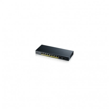 ZYXEL GS1100-10HPV2, UNMANAGED POE 8X GIGABIT, 2X FIBER UPLINK, 130 WATT POE (5Y WARRANTY)