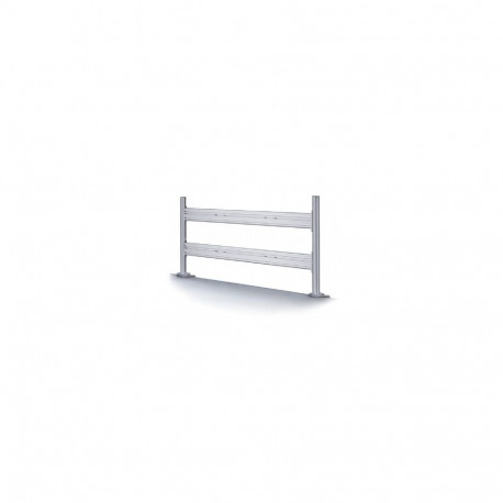 NEWSTAR FLAT SCREEN DESK TOOLBAR FOR 6 SCREENS (70 X 130 CM) 10-24" SILVER