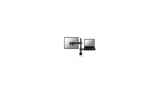 NEWSTAR FLAT SCREEN & NOTEBOOK DESK MOUNT (CLAMP)  10-27" BLACK