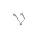 NEWSTAR FLAT SCREEN DESK MOUNT (CLAMP/GROMMET)  10-32" SILVER