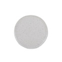 DINNER PLAT 27.4CM WHI DOT STRACCIATELLA