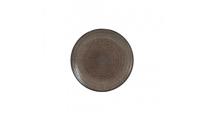 DINNER PLATE 26.7CM BROWN CHESTNUT NOIR
