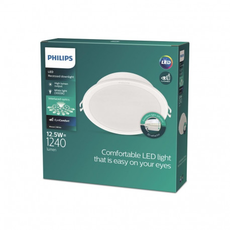 Philips Meson 125 12.5W 30K süvistatav valge