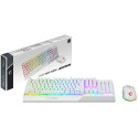 KEYBOARD +MOUSE/VIGOR GK30 COMBO WHITE US MSI