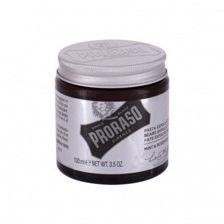 PRORASO Mint & Rosemary Beard Exfoliating Paste (100ml)