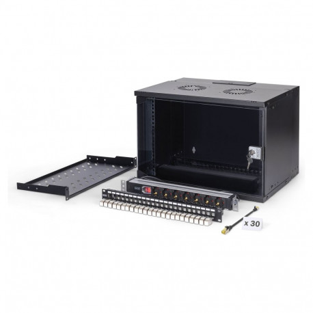 DIGITUS võrgukomplekt 483mm (19") 7HE 540x400mm (BxT), must