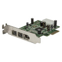"STARTECH.COM 3 Port 800+400 FireWire PCI Express Schnittstellen Combo Karte - Low Profile"