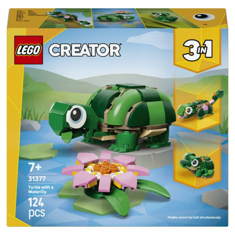 31377 Creator 3-in-1 kilpkonn vesiroosiga