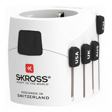 "SKROSS Weltreiseadapter PRO World und USB 7A"
