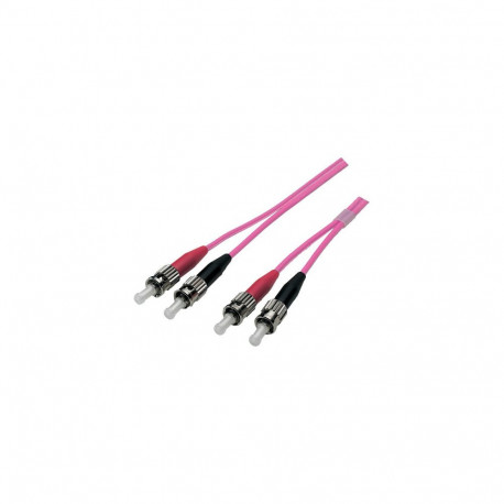 "EFB Duplex Patchkabel ST-ST OM4 2m LSZH 3mm erikaviolett"