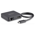 D StarTech mitmeportiline USB-C adapter