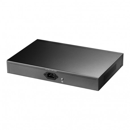 Gigabitine PoE+ võrgulüliti GS1026PS2 24 pordiga, 2 RJ45 üleslingi ja 2 SFP-pordiga 300W