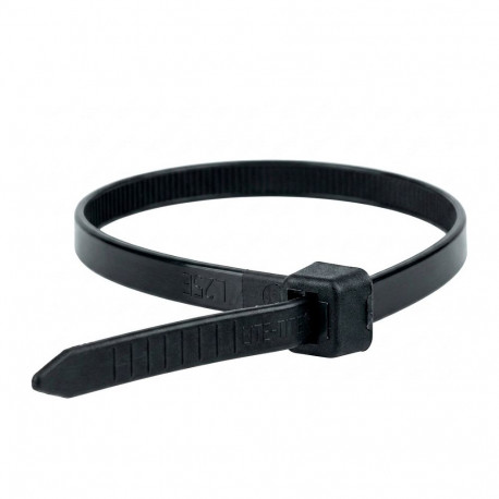 WKK plastikust juhtmesidemed 710x9mm 100tk UV-kindlad, must