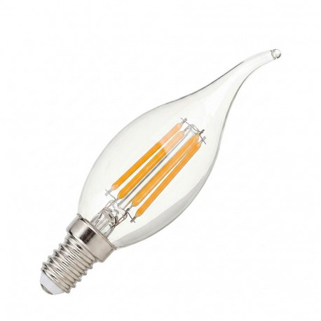 Synergy 21 LED Retrofit E14 kirgas keerdus küünal 4,5W soe valge