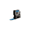 DYMO Authentic D1 Labels | Black Print on Blue Tape | 19 mm x 7 m | Self-Adhesive Labels for LabelMa