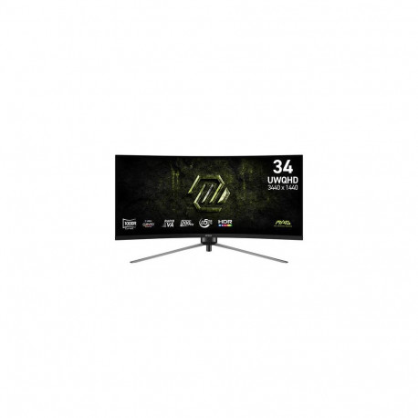 MSI MAG 345CQRF E20 computer monitor 86.4 cm (34") 3440 x 1440 pixels UltraWide Dual Quad H