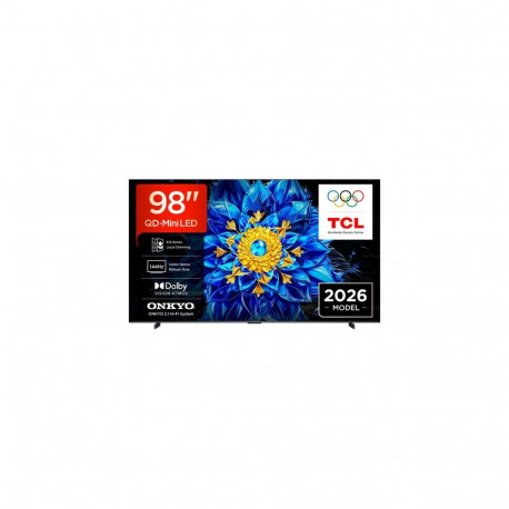 TCL P8L 98P8L TV 2.49 m (98") 4K Ultra HD Smart TV Wi-Fi Black 1000 cd/m²