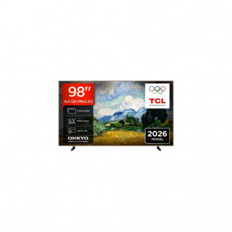 TCL A400 Pro 98A400 Pro 2.49 m (98") 4K Ultra HD Smart TV Wi-Fi White 1000 cd/m²