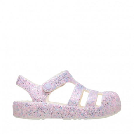 Crocs laste sandaalid Classic Glitter Fismerman 212644 0WV 25-26, roosad