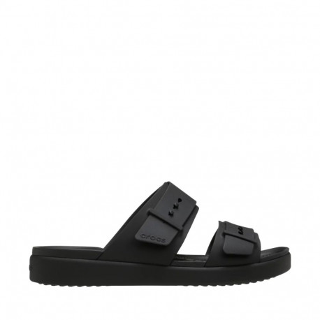 Klapki damskie Crocs Brooklyn Buckle Low czarne 211215 001 38-39
