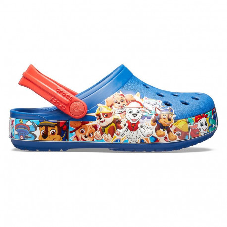 Chodaki dla dzieci Crocs Fl Paw Patrol Band Clog niebieskie 205509 4GX  24-25