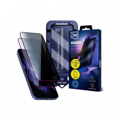 3mk ekraanikaitseklaas Hardy Privzone 9H Apple iPhone 15 Pro