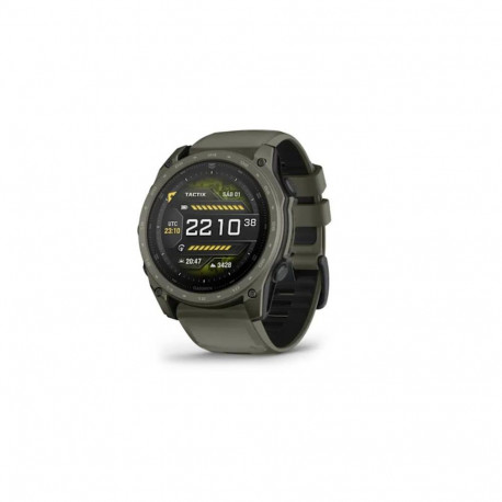 Garmin tactix 8 AMOLED smartwatch, 51 mm, Cerakote, Applied Ballistics Ultralight calculator, olive 