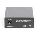 Digitus Gigabit Multimode/Singlemode Media Converter SFP (black)