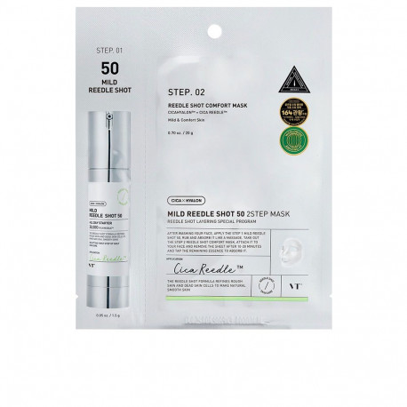 VT COSMETICS näomask REEDLE SHOT 50 2-STEP mikronõeltega 20gr
