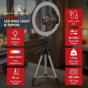 LED ring light 10" Maclean MCE610
