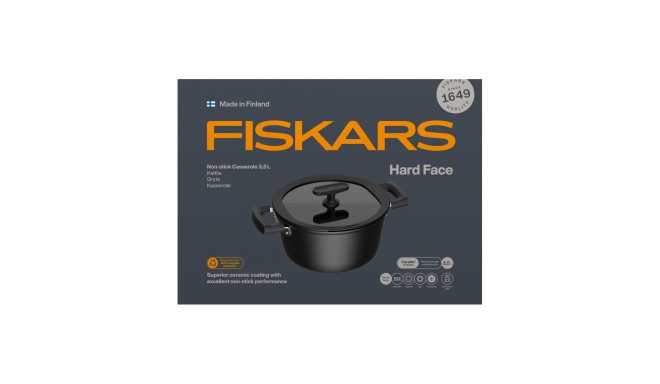 Hard Face kastrul 3.5L kaanega
