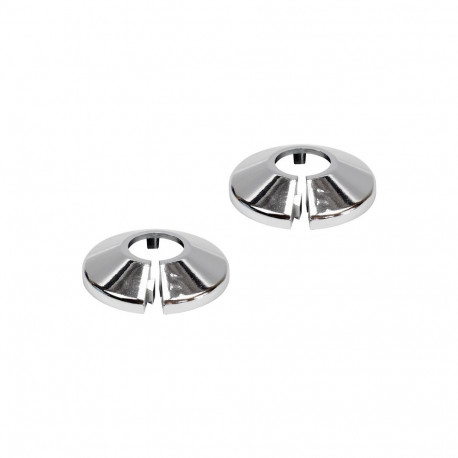 RINGS FOR PIPES 18MM CHROME 2PCE