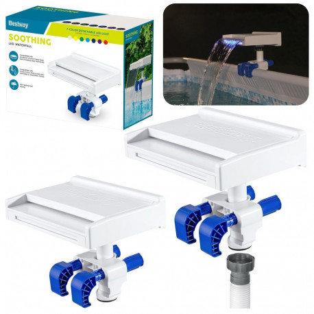 Bestway basseini LED-purskkaev 58619 8 režiimi IP67, 7 värvi