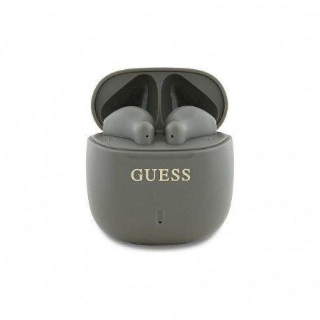 Guess Bluetooth headphones GUTWSJ14ESGE TWS + taupe Printed Classic Logo Grey