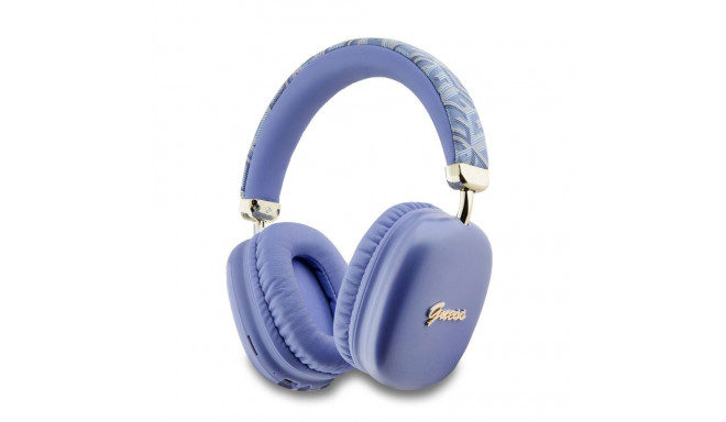 Guess Gcube Metallic Script Logo Bluetooth Purple