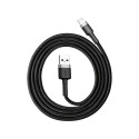Baseus Baseus Cafule USB Lightning Cable 2,4A 1m (Gray+Black)