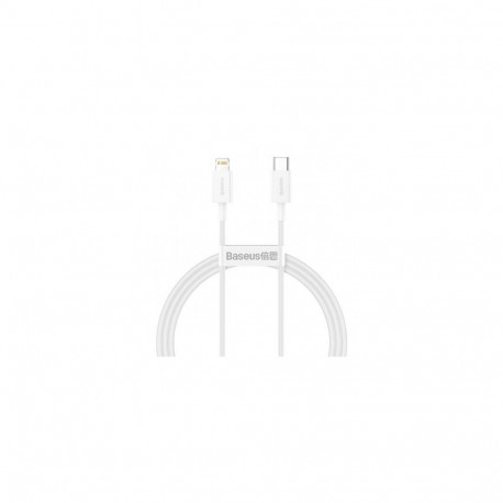 Baseus CABLE LIGHTNING TO USB-C 1M/WHITE CATLYS-A02