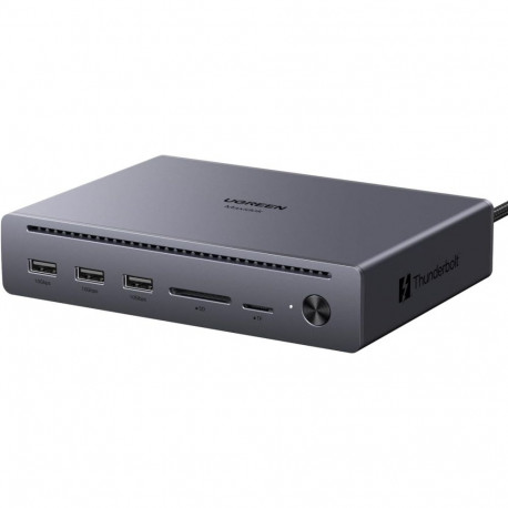 Dokkimisjaam 10in1 Thunderbolt 5 (USB-C) - 2xTBT5 DisplayPort, RJ45, USB3.0 Maxidok Revodok U712 UGR