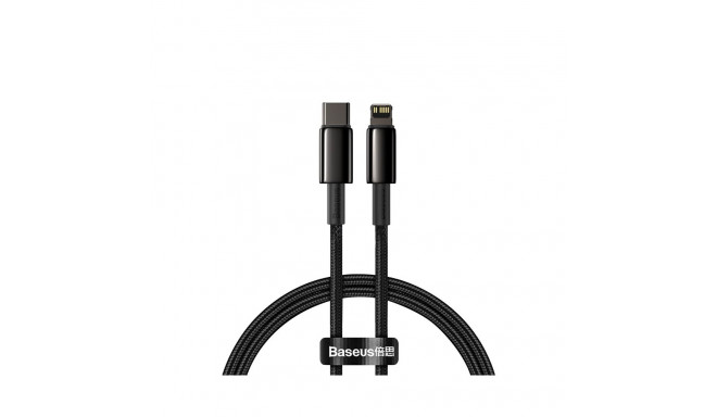 Kaabel USB C - iP Lightning 1m PD 20W Must