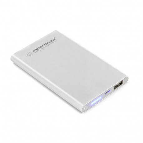 EMP116S Power Bank 4400mAh Super Slim Nucleus srebrny Esperanza
