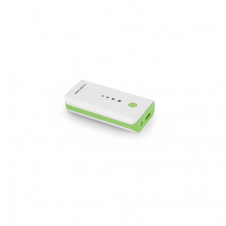 EMP104WG Power Bank 5200mAh Electron Led Light biało-zielony Esperanza
