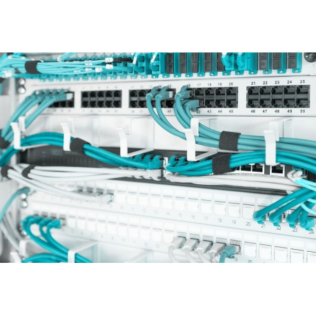 Organizer 1U cable ring type 40x60, RAL 7035