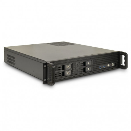 "Inter-Tech IPC 2U-2504 (schwarz, 2 Hheneinheiten)"