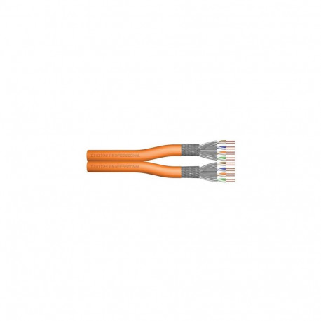 Digitus CAT 7 S/FTP data cable - installation cable, 500 m, duplex, B2ca-s1a,d0,a1